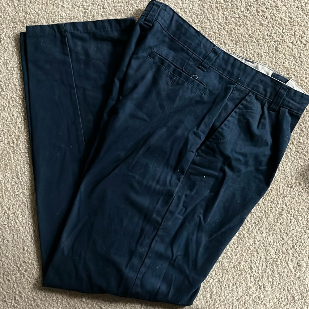U.S Polo - Navy Dress pants - boys size 16. Worn once.